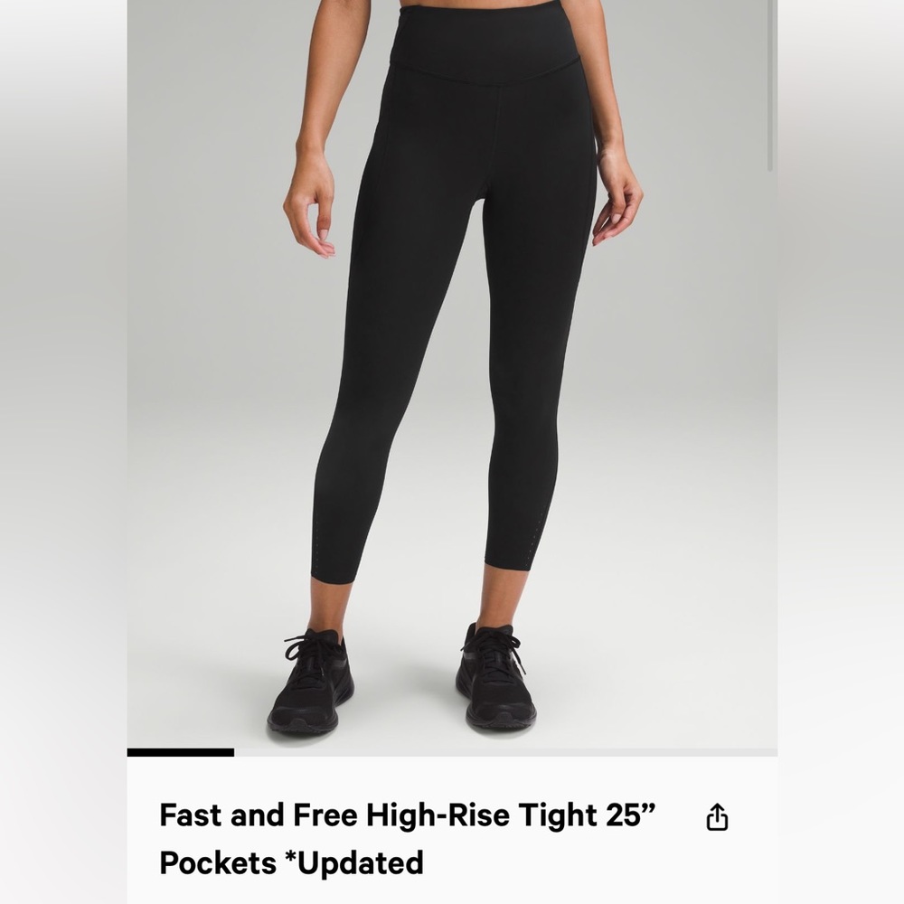 Fast and free lululemon leggings with pockets